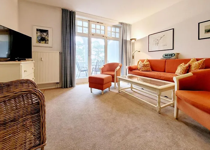Villa Strandidyll In Binz - Wg 11 Mit Meerblick Und Zwei Balkonen